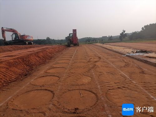 洋浦疏港高速公路项目加速建设 建成后将成为海南第一条双向八车道高速公路